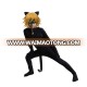 Miraculous Ladybug Cat Noir Halloween Christmas Costume For Boys Cosplay Kids Party Clothes Mask Costumes Jumpsuits Set